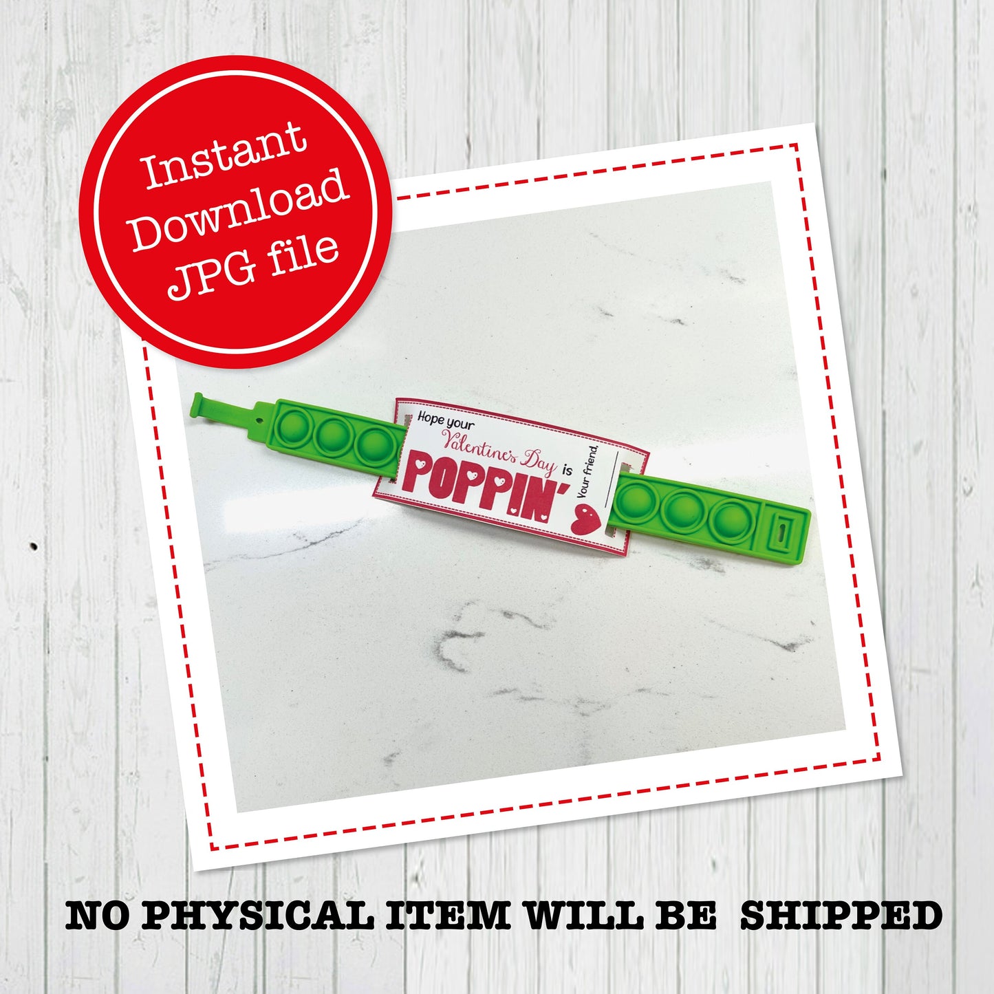 Hope Your Valentine’s Day is Poppin’ Pop-it Bracelet